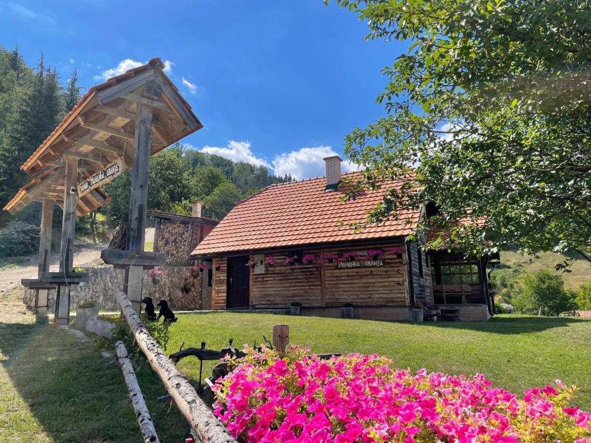 Konak Mandica Avlija Zaovine Exteriör bild