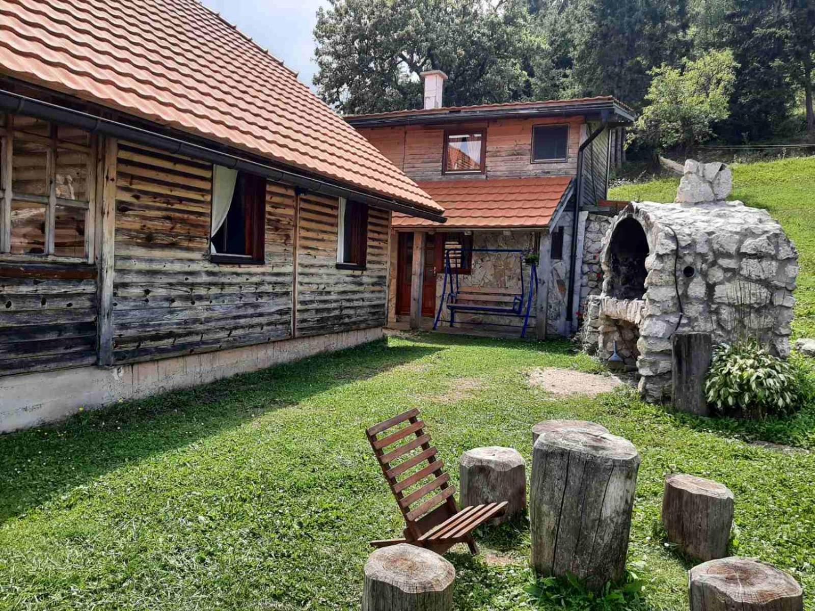 Konak Mandica Avlija Zaovine Exteriör bild