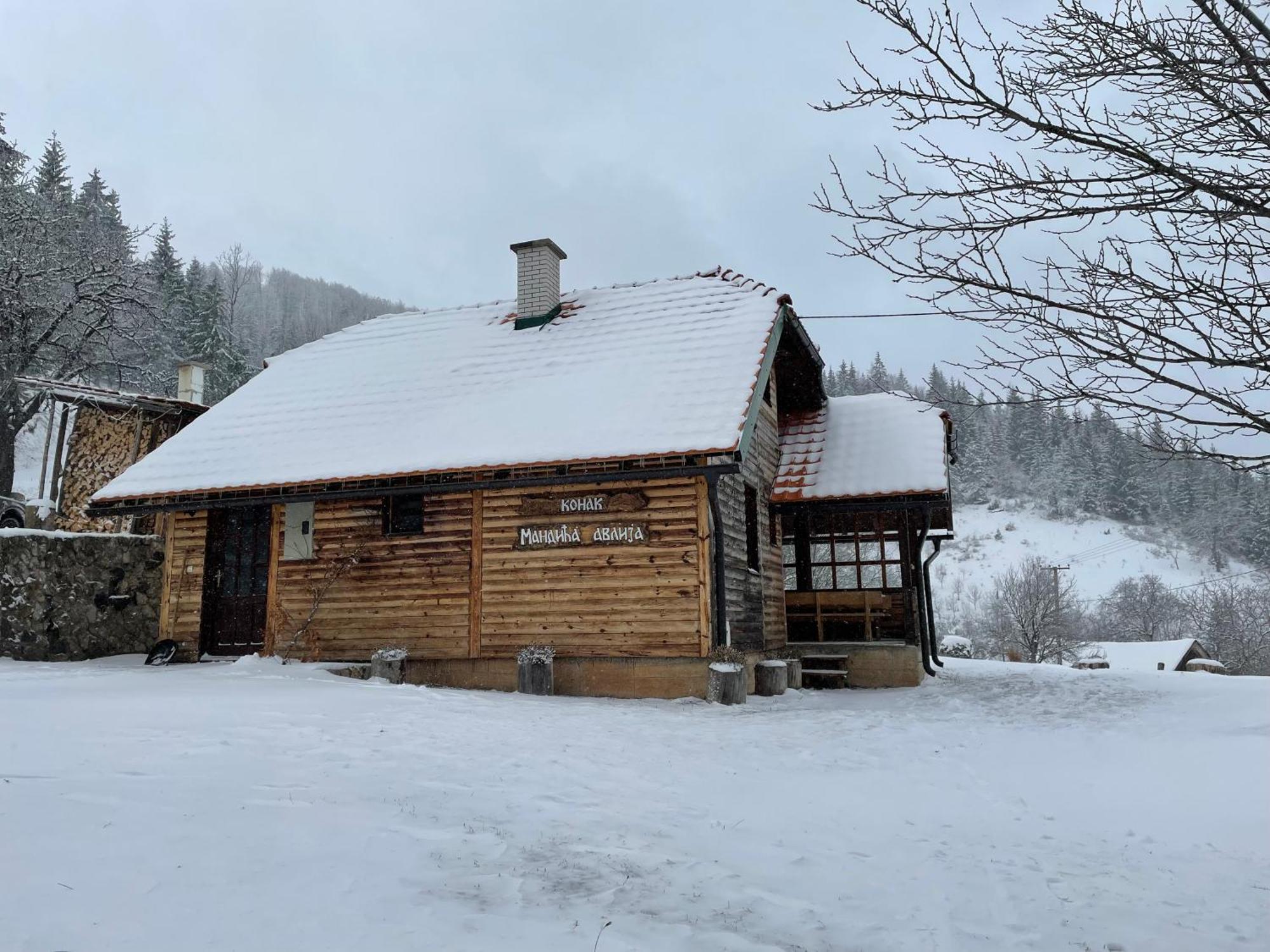 Konak Mandica Avlija Zaovine Exteriör bild