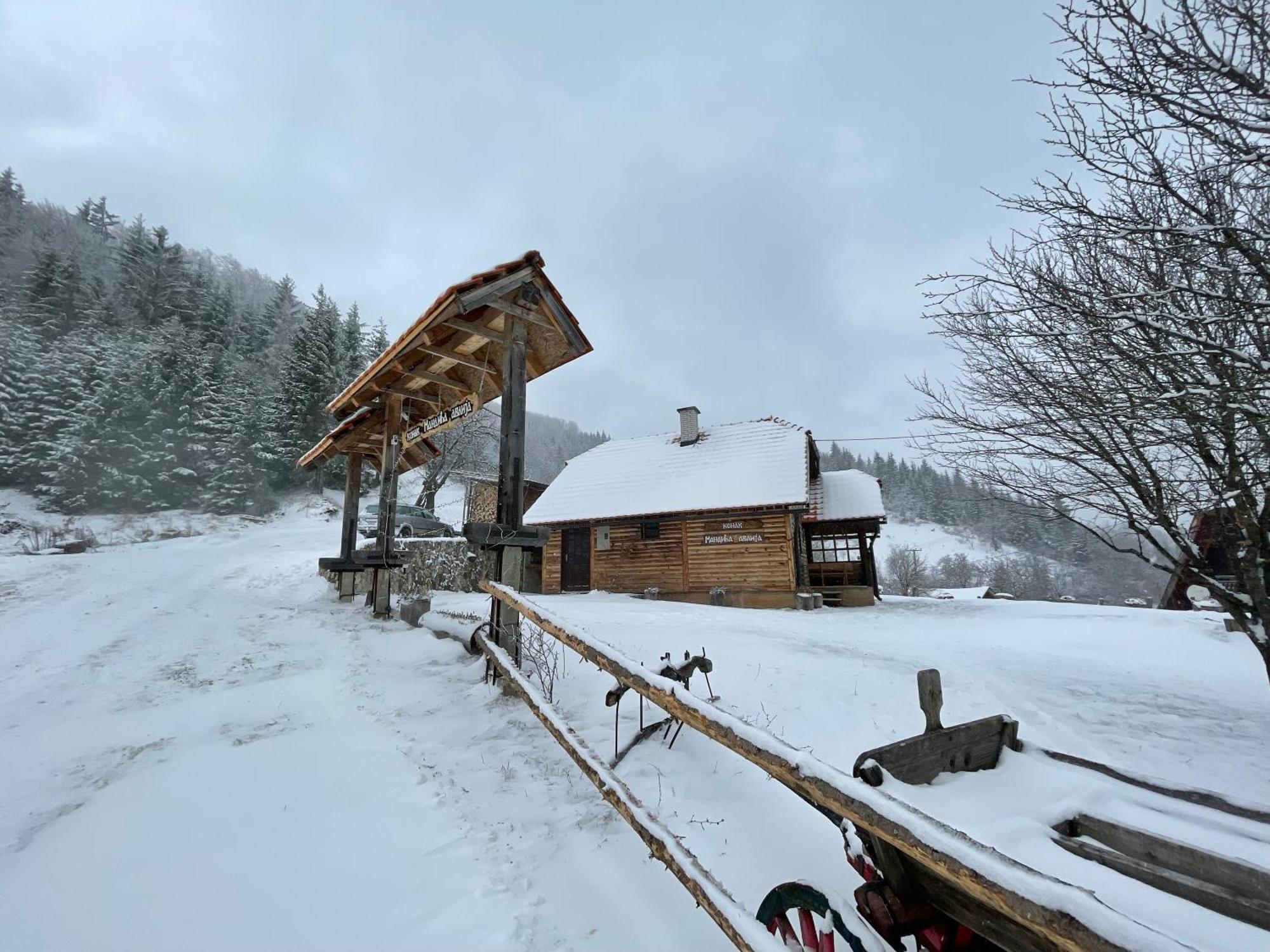 Konak Mandica Avlija Zaovine Exteriör bild